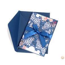 Business Invitation Card Laser Wedding Invitation Card With Envelope Greeting Card